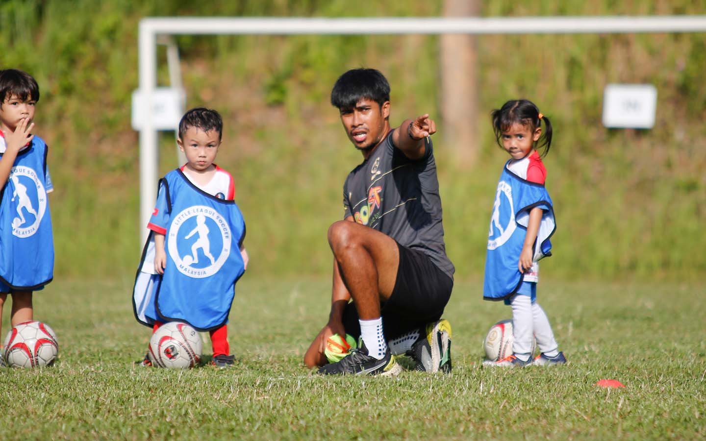Little League Soccer coaches